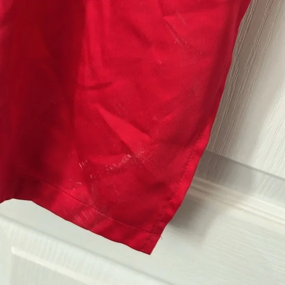 Victoria’s Secret| red satin robe - Picture 7 of 7